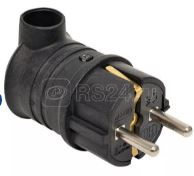 Вилка угловая 16А 2P+PE 230В IP44 каучук черн. PROxima EKF RPS-017-16-230-44-r