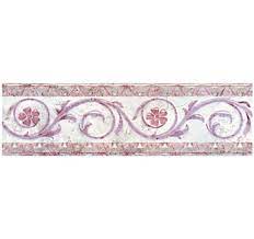 Бордюр ТРАВЫ 20х5,8 KERAMA-MARAZZI 186/830 розовый