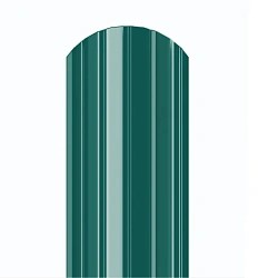 Штакетник металлический 1,2м 6005 ширина 105мм