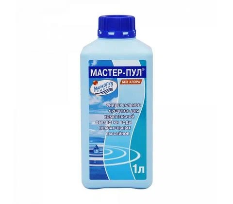 Средство для бассейна Маркопул Мастер-пул от водорослей 1л