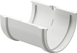Соединитель желобов Docke PREMIUM 120/85мм шоколад