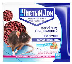 ЧД тесто-брикет от крыс 100гр