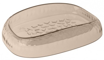 Мыльница "Tule" (коричневый тр.)