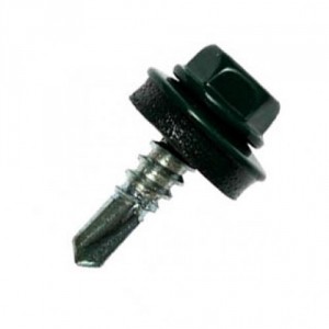 Саморез кровельный 5,5х19 RAL6005