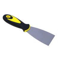 Шпатель 100мм металл с двухком.ручкой