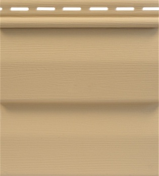 Сайдинг 230х3000 Корабельн. брус ТОПЛЁНОЕ МОЛОКО TECOS Народный