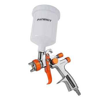 Краскопульт пневматический PATRIOT HVLP 1.2A  
