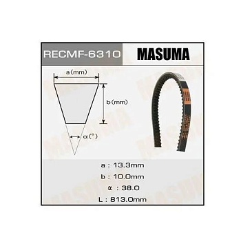 Ремень клиновой 13*813 masuma 6310