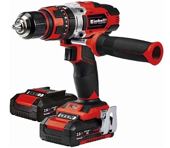 Дрель аккумуляторная ударная Einhell PXC TE-CD 18/48 Li 2*2Ач