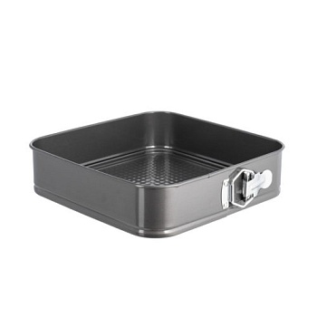 Форма для выпечки LARA  LR11-18 26х26х6,8  углеродистая сталь, антипригарное, до 250°