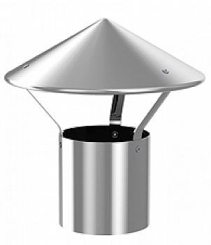 Флюгарка (Зонт оцинк. ф.120мм)