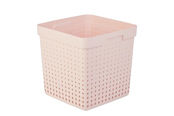 Корзинка PT Seoul 21,0л пудровый