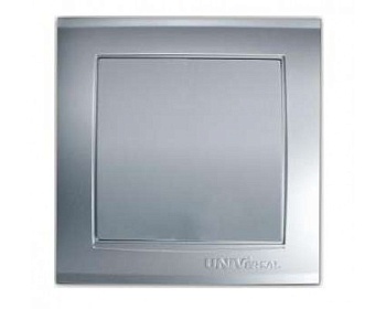 Выключатель 1-кл. СП Бриллиант 10А IP20 серебро UNIVersal 