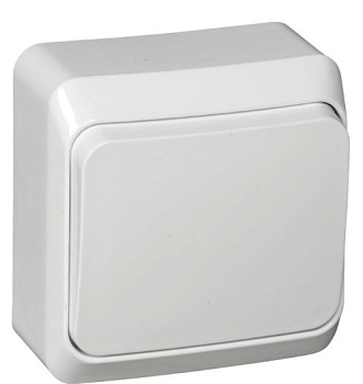 Кнопка звонка ОП (1кл с самовозвратом) ЭТЮД 10А бел. "Schneider Electric"