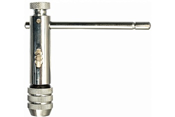 Вороток для метчиков М5-М12, хром, с трещеткой