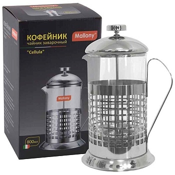 Френч-пресс MALLONY B511-800ML Cellula 800мл