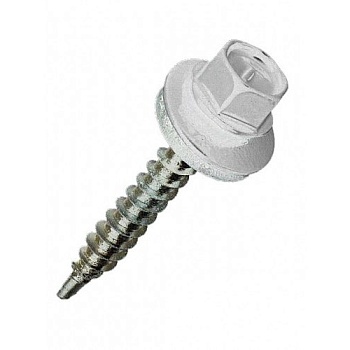 Саморез кровельный 5,5х25 RAL7004