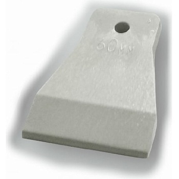 Шпатель  60мм резиновый  ЛС 3080079