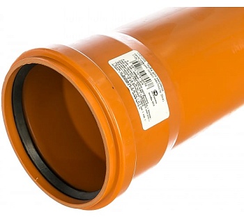 Труба ПНД 160х3,6х2000 рыжая