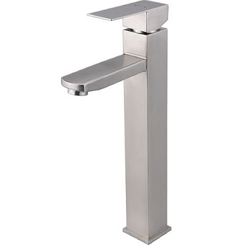 Смеситель д/кухни MN11803 сатин высокий излив