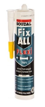 Клей-герметик универсал. Soudal FIx All Flexi белый 290мл