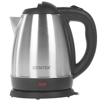 Чайник Centek CT-0036 (матовый) металл 1,2л, 2000W, БЫСТРОЕ ЗАКИПАНИЕ