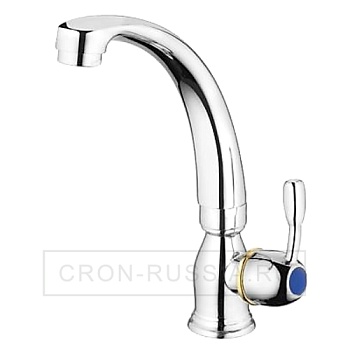 Смеситель д/кухни Cron одинарный, хром