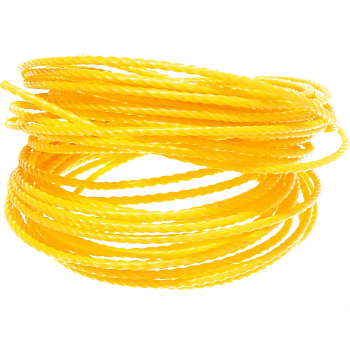 Леска для триммера 2,0ммх15м скрученный квадрат