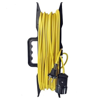 Удлинитель-шнур на рамке 1х30м с заземл. 10А IP20 2.2кВт Союз