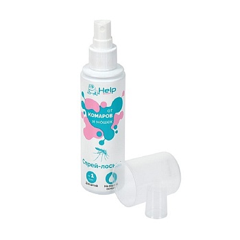 Спрей-лосьон детский HELP от комаров и мошек 125мл 80522