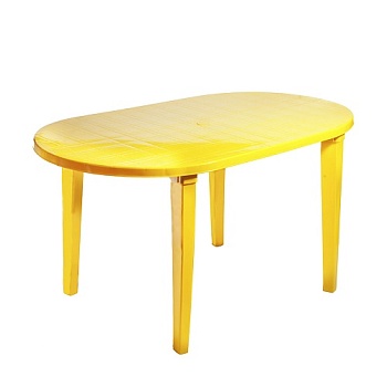 Стол пластик овальный