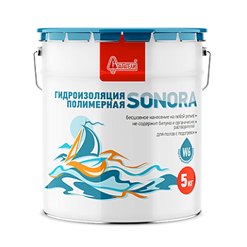 Гидроизоляция полимерная Sonora 5 кг Старатели