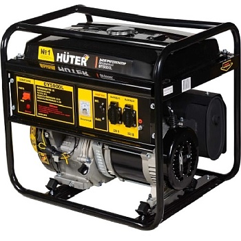 Генератор бензиновый HUTER DY5000L