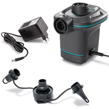 Насос Intex электр.220В 3насадки 66640