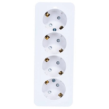 Розетка ОП с/з 16А бел. BLANCA