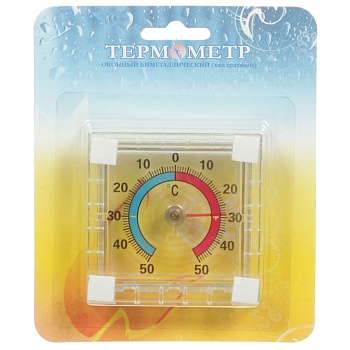 Термометр наруж. блистер ТББ