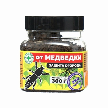 Гранулы от медведки 300гр. Деготь древесный