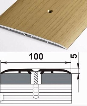 Порог стык ПС-05 дуб светлый 0,9м Н100 082