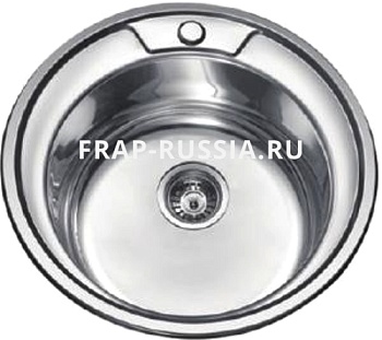 Мойка нержав.круглая D490мм 0,6мм F60490