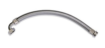 Гибкая подводка для насосной станции 1*800 угловая нержавеющая