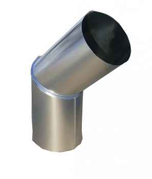 Колено оцинк. ф130мм