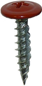 Саморез прессшайба острый 4,2х25 RAL2004(1кг - 450шт)