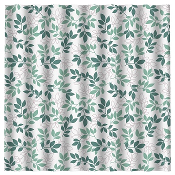 Штора для ванной 180*180см полиэстер  "Рыжий кот" SC-PE-39