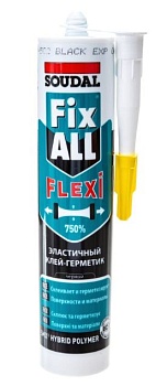 Клей-герметик универсал. Soudal FIx All Flexi черный 290мл