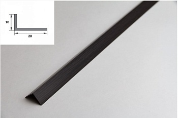 Угол ПВХ 20*10мм 2,7м цвет 18