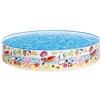 Бассейн INTEX 56451 жесткий Пляж d152см,h25см