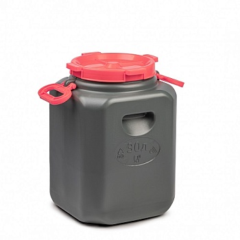 Канистра-бочка 30л Эконом М8330 навес.ручками, горл.215мм