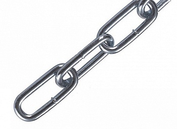 Цепь оцинкованная длинное звено М3 
