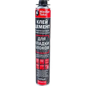 Пена-цемент проф. Profimaster 870мл д/блоков