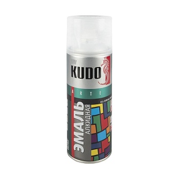 Краска эмаль аэрозольная Kudo , 520 мл, RAL 3005, бордовая